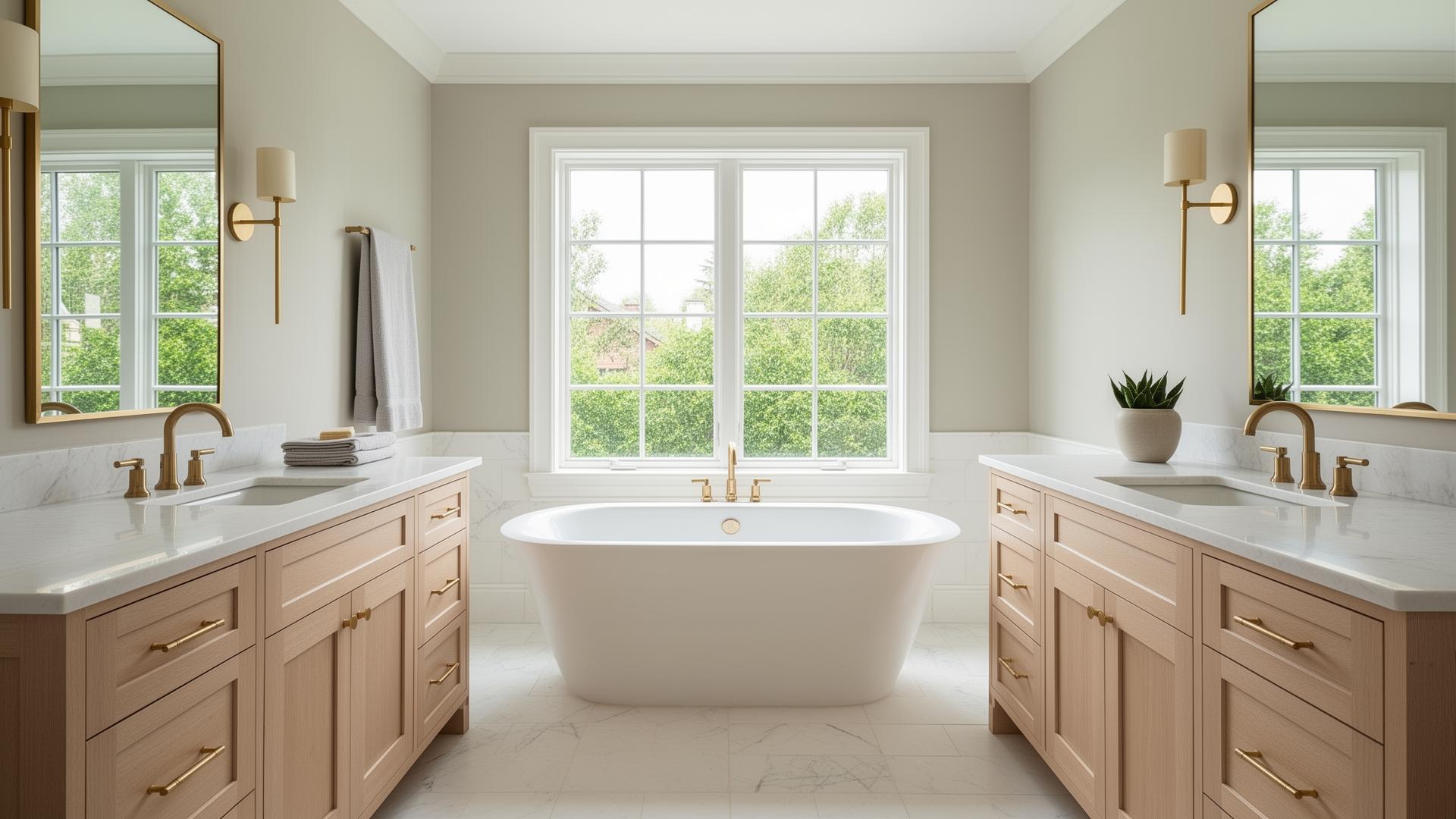 Twin Vanity Master Bath